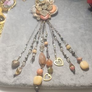 Multi-Color Pendant Brooch Lisa Carolson 1 Of A Kind